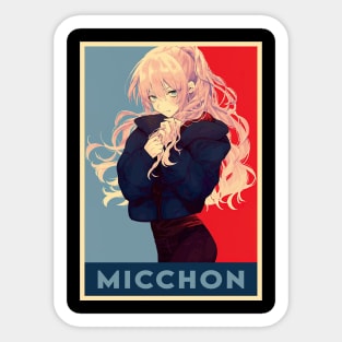 Micchon Shikimori Hope Sticker